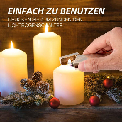 LcFun Elektro Lichtbogen Feuerzeug Drache USB Aufladbar,Winddicht Arc Sturmfeuerzeug Gold