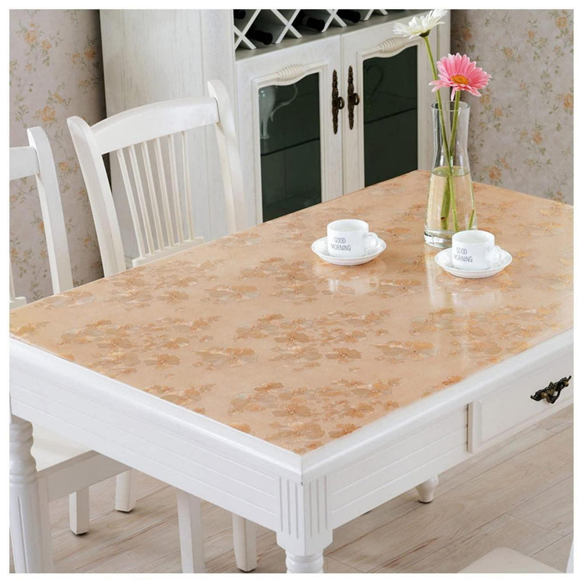 PVC Tischdecke wasserdicht 90x160cm – Tischfolie für Küche & Büro
