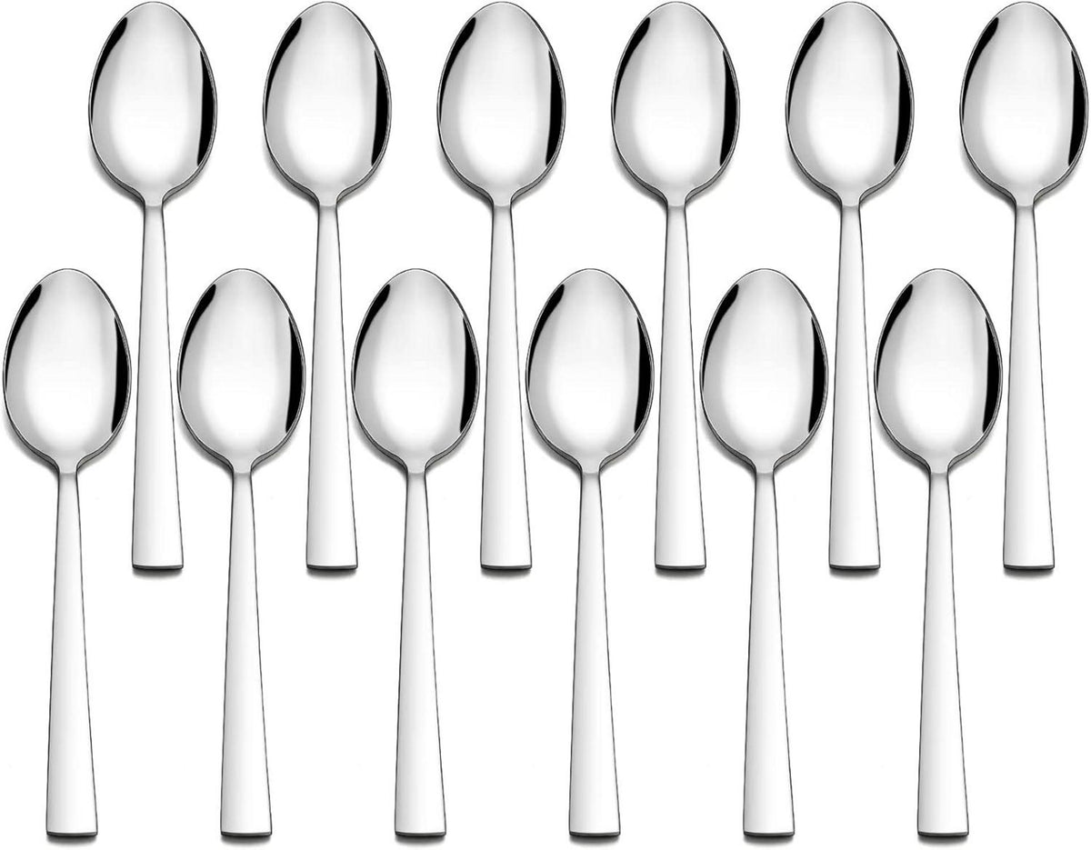 Edelstahl Suppenlöffel Set 12 Stück 20cm für Haus Restaurant Hotel