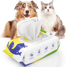 Reinigungstücher für Hunde, Desodorierend, Natürlich, 100