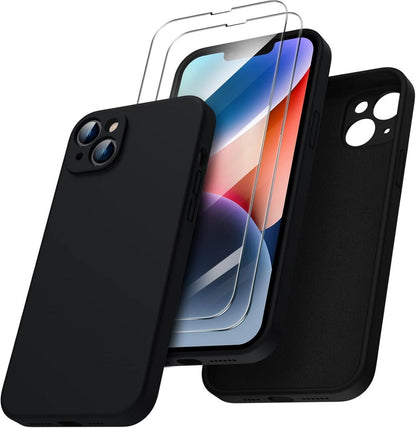 Handyhülle iPhone 14 Plus 6,7 Zoll - Flüssiges Silikon Rundumschutz