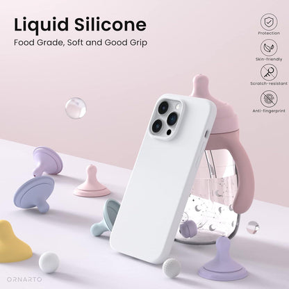 Silikon Hülle für iPhone 14 Pro Max 6,7 Zoll Flüssig
