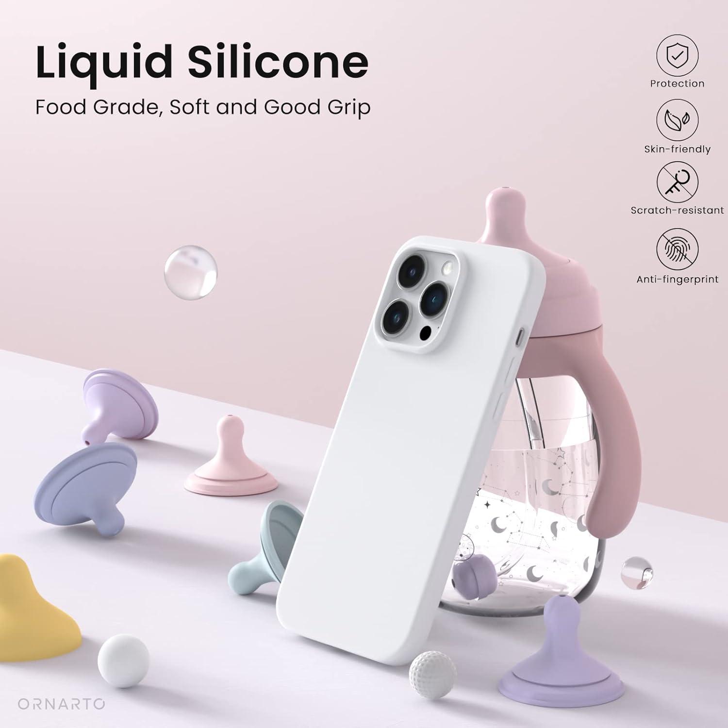 iPhone 14 Pro Hülle Silikon Case Flüssig 6,1 Zoll