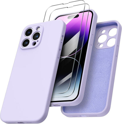 iPhone 14 Pro Max Hülle 6,7 Zoll - Flüssiges Silikon Gel Case
