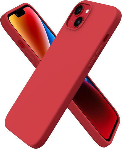 Silikonhülle für iPhone 14 Plus 6,7 Zoll, Flüssig Silikon, Voller