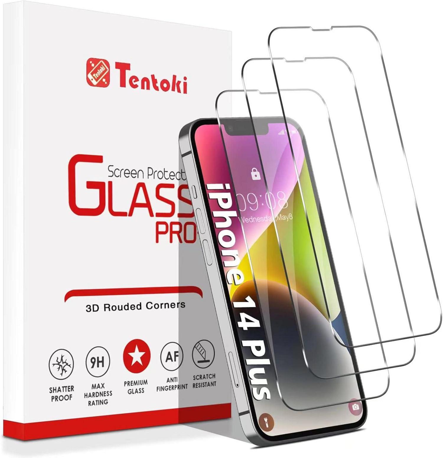 Displayschutz kompatibel mit iPhone 14 Plus und 13 Pro Max 6,7