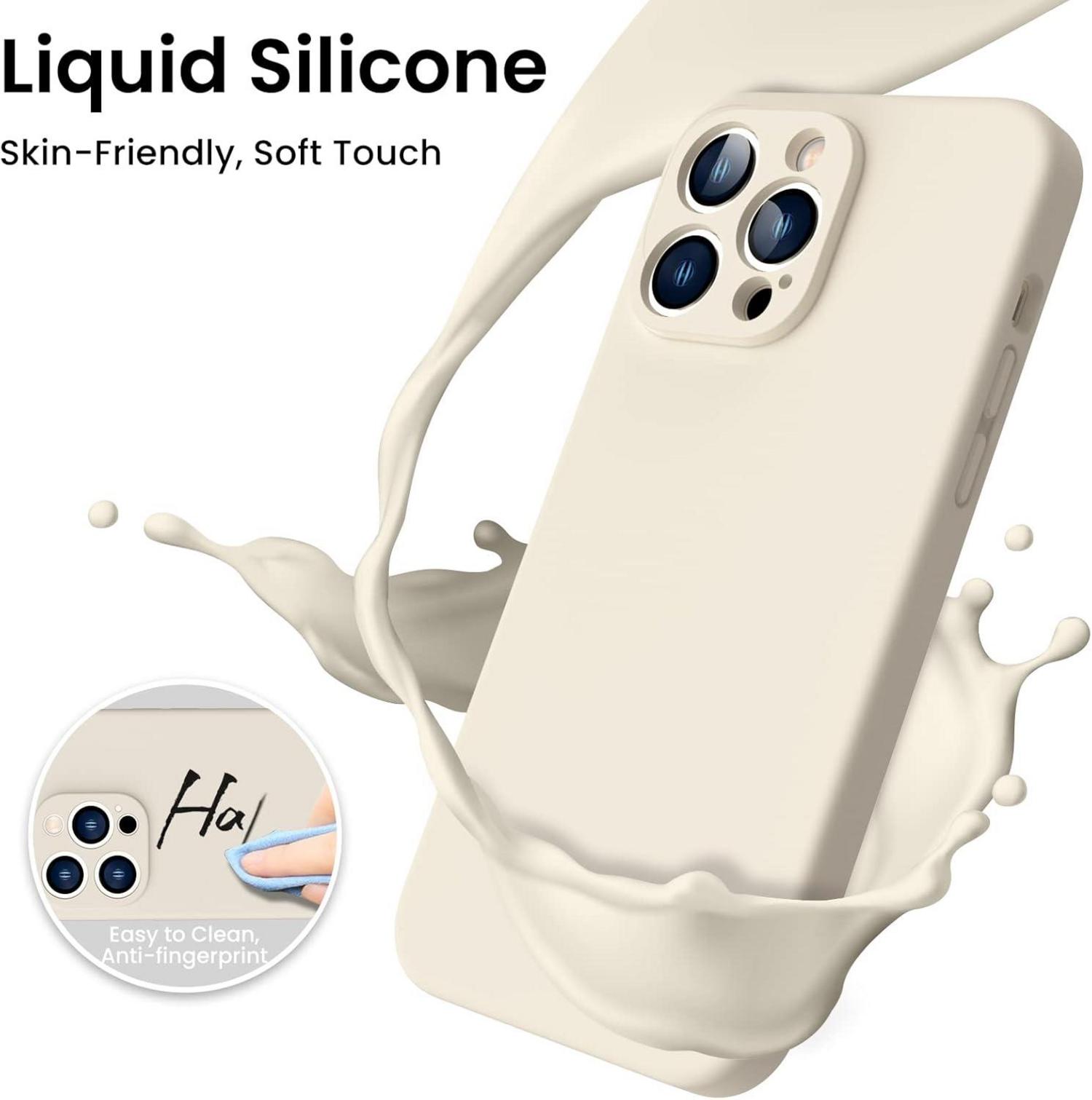 iPhone 14 Pro Max Hülle mit Panzerglas - Sternenlicht