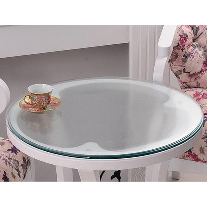 Runde PVC Tischdecke 100cm - Wasserdicht & Kratzfest