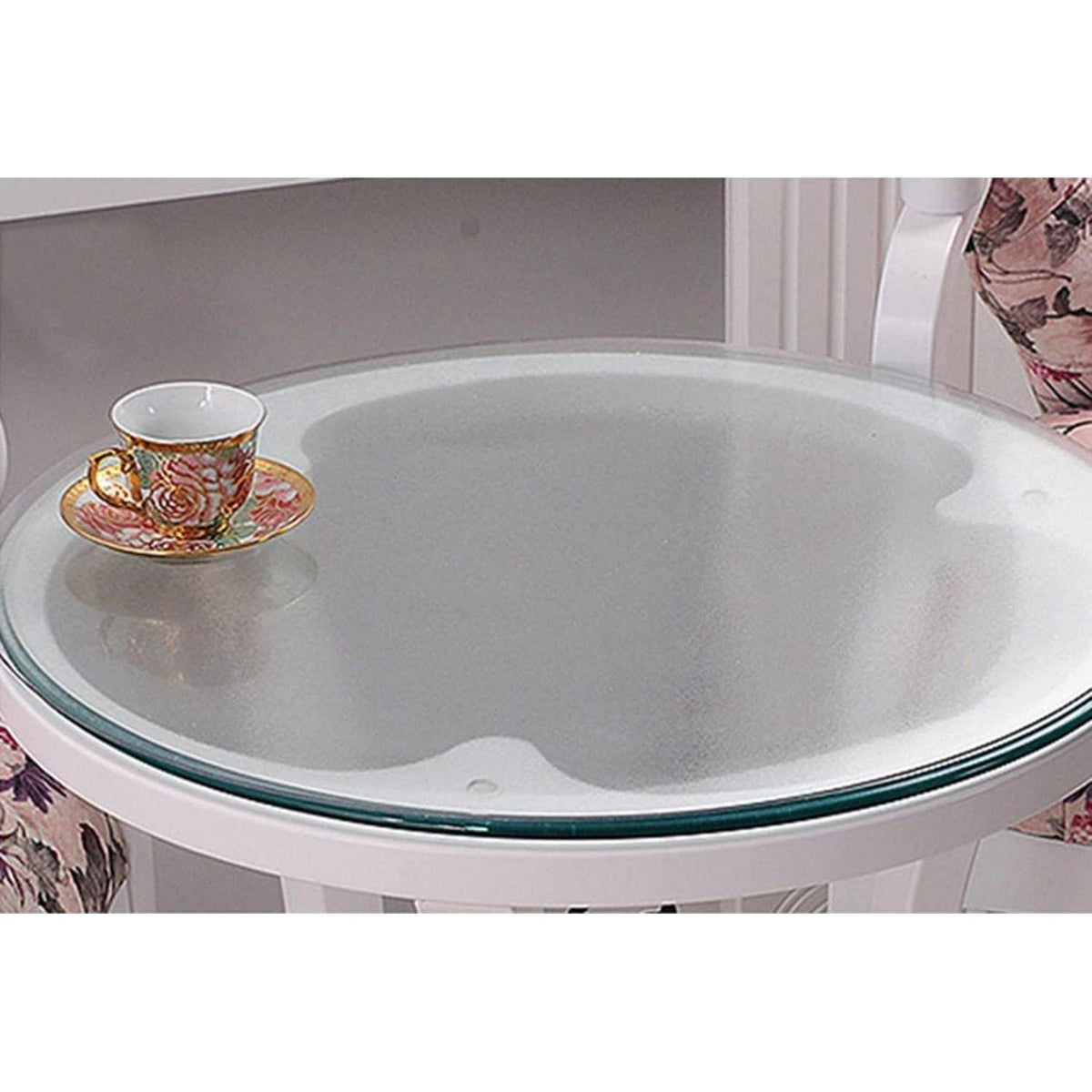 Runde PVC Tischdecke 100cm - Wasserdicht & Kratzfest