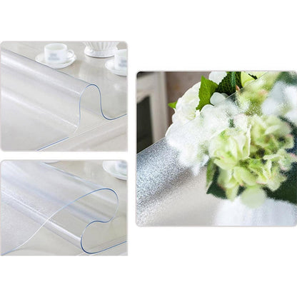 Runde PVC Tischdecke 100cm - Wasserdicht & Kratzfest