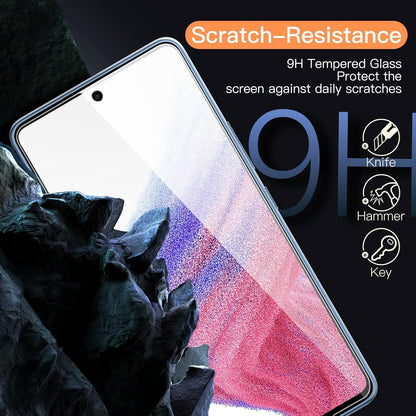 JETech Galaxy A53 5G/A52/5G/A52s 5G Schutzfolie 9H Glas 3 Stück