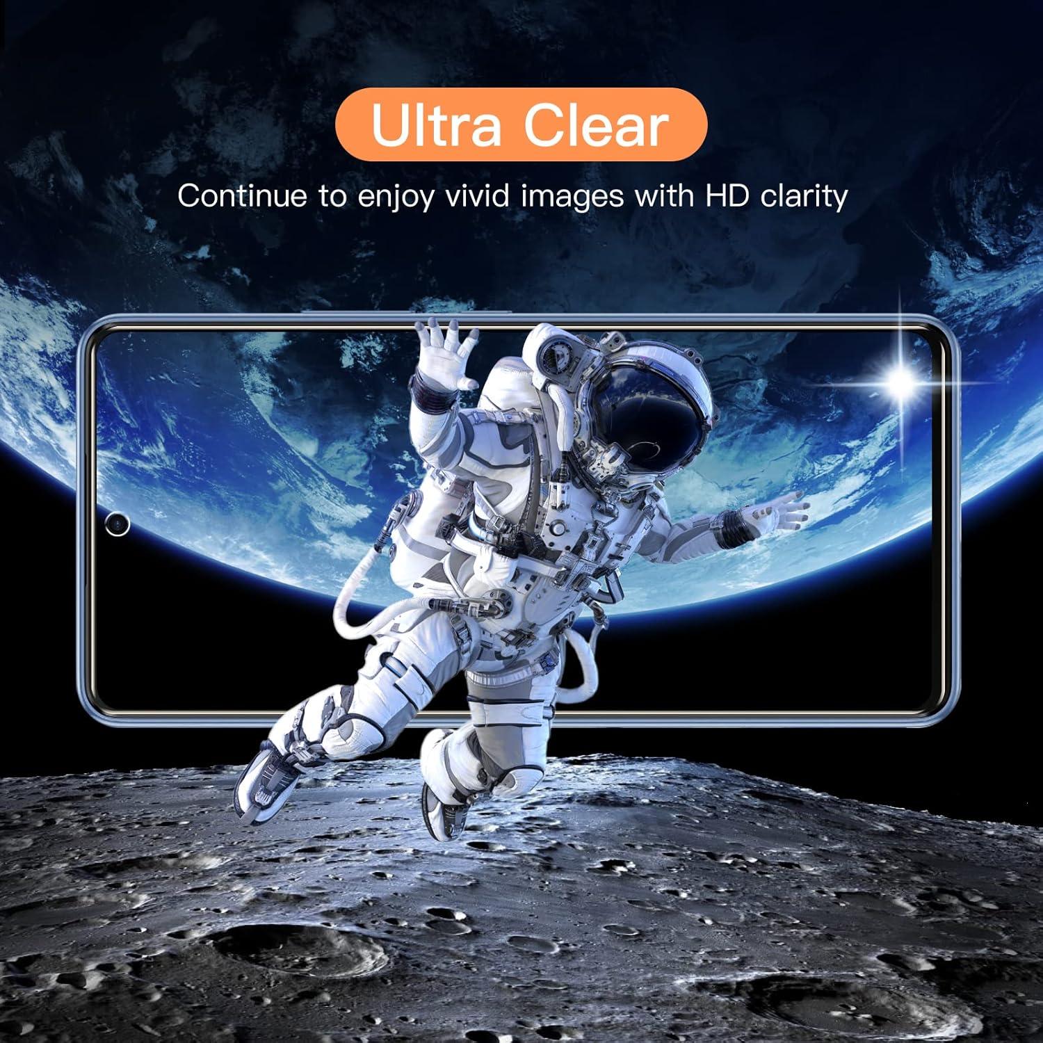 Displayschutz Samsung Galaxy A53 A52 A52s 5G Panzer Glas 9H Folie Klar 3er