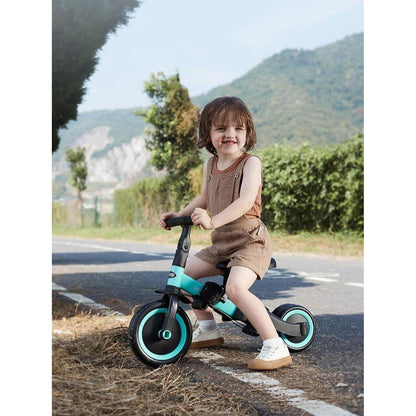 newyoo 5-in-1 Laufrad & Dreirad für Kinder ab 1 Jahr, Blau