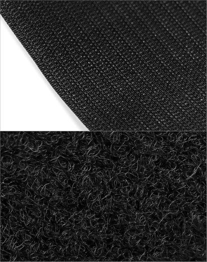 Klettband Annähen für Stoff - Breites Nylon Klettband 11cm x 2M