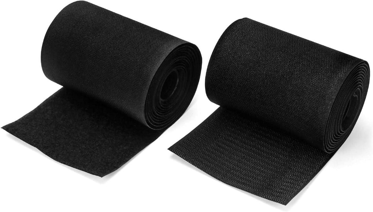 11cm x 2M Klettband Annähen für Stoff - Breit Nylon Klettstreifen DIY