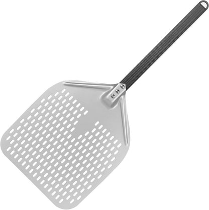 Perforierter Edelstahlschieber mit isoliertem Silikongriff