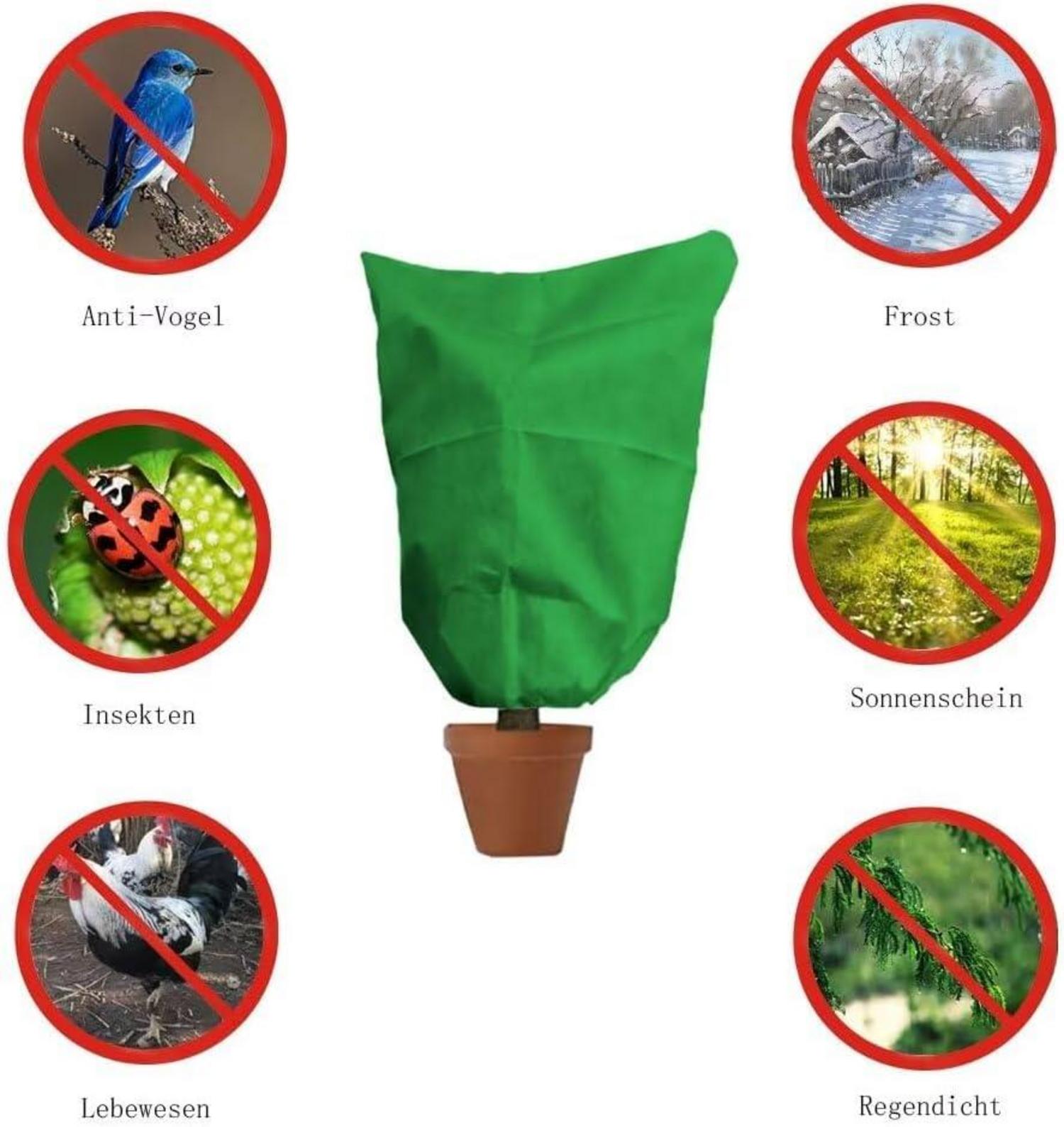 Winterschutz Pflanzenabdeckung mit