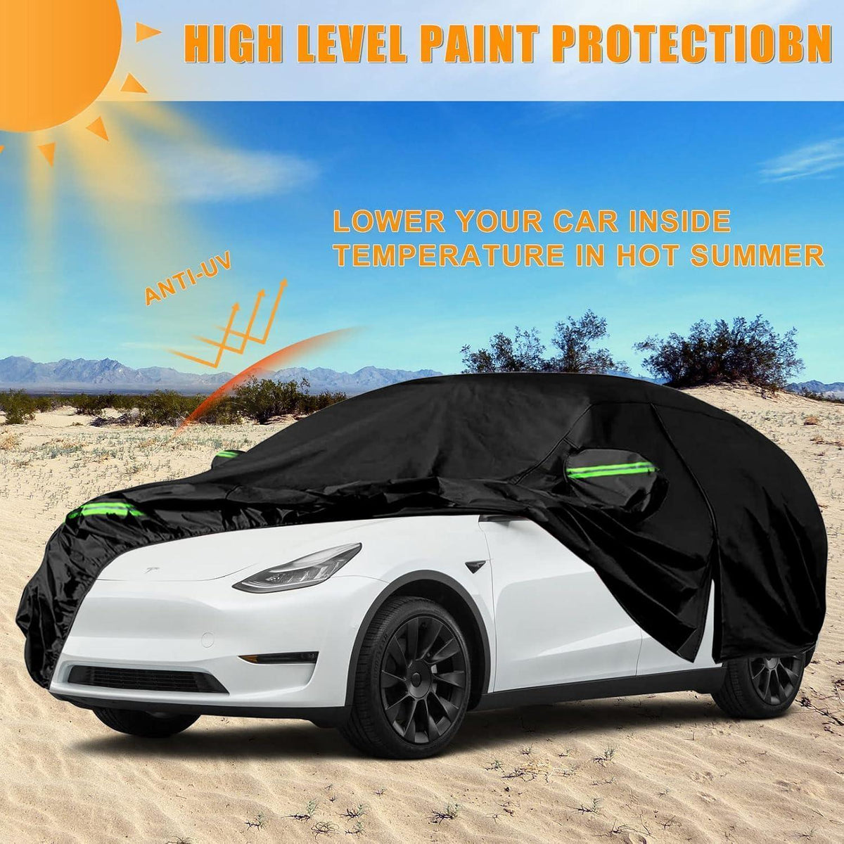 Autoabdeckung Wasserdicht für Tesla Model Y 2020-2025