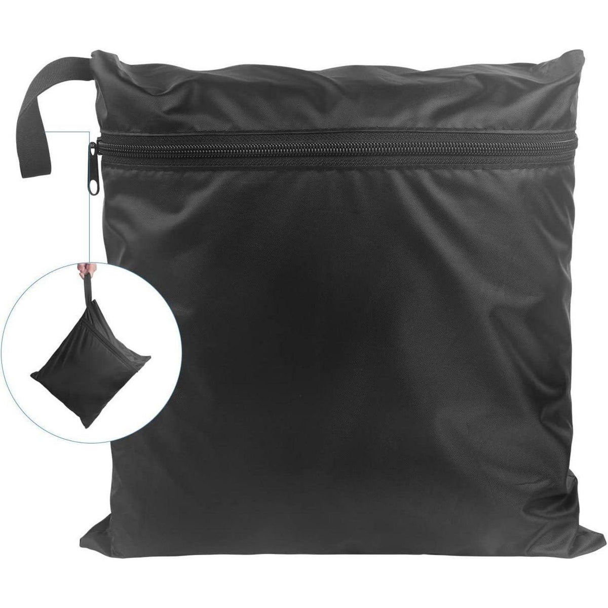 Runde Abdeckplane für Gartentisch Ø130x71cm – Wasserdicht & Schutzhülle