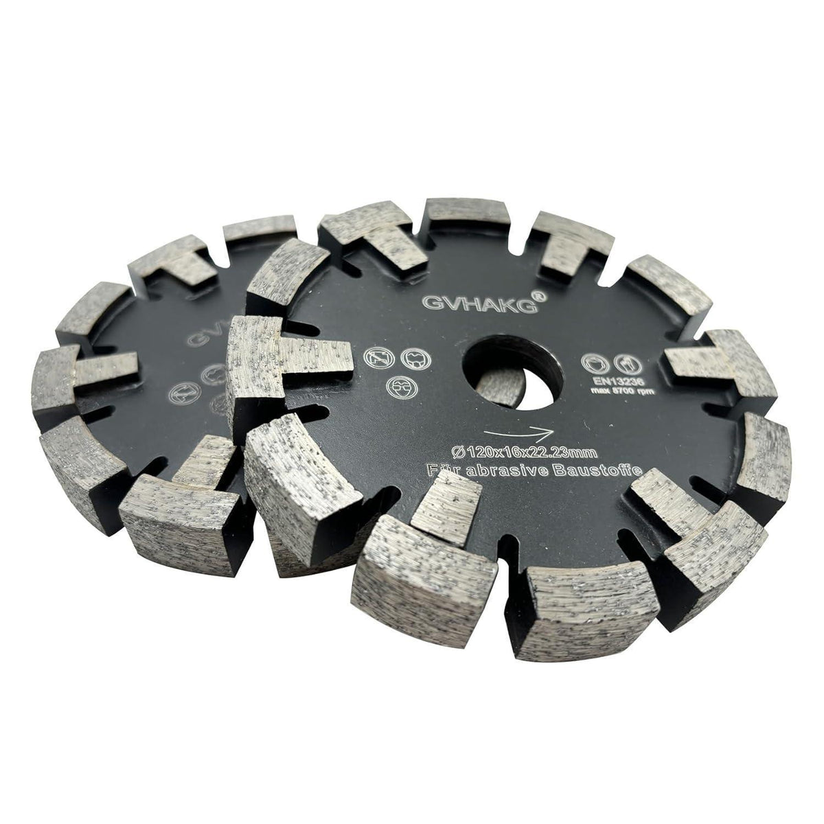 Diamant-Trennscheibe 120mm für Fußbodenheizung, 16mm Nutbreite