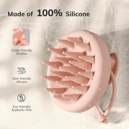 Silikon Kopfhaut Massagebürste Shampoo Bürste Peeling