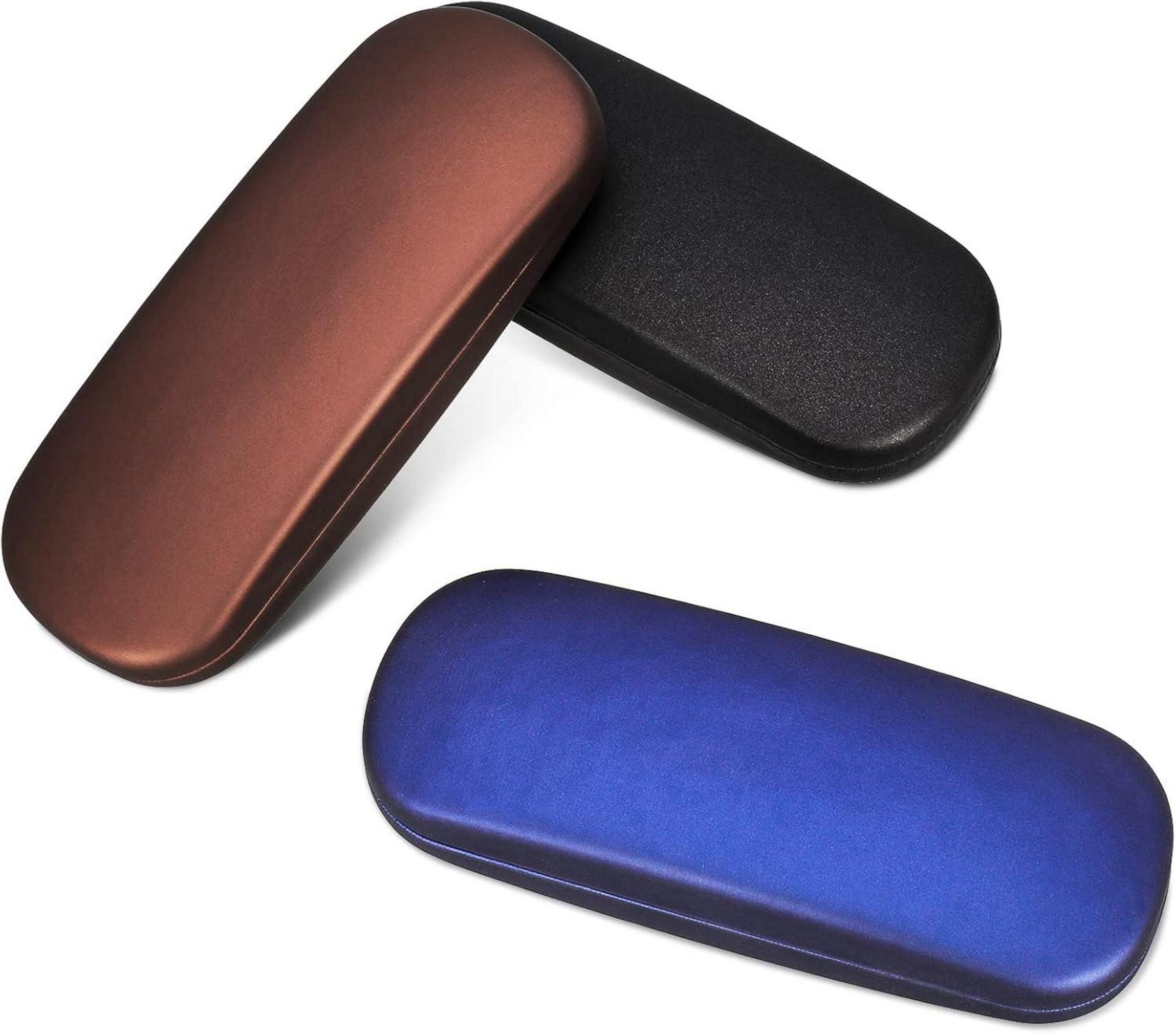 3er Set Hardcase Brillenetui Hartschale Lesebrille Box Brillenhülle