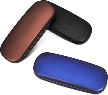 3er Set Hardcase Brillenetui Hartschale Lesebrille Box Brillenhülle