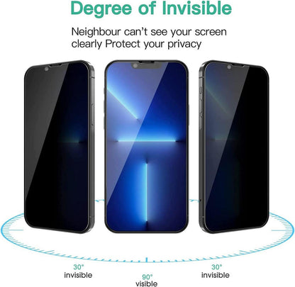 Sichtschutz Panzerglasfolie für iPhone 14 Pro [2 Stück] Anti