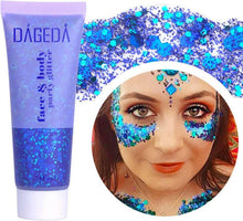 Body Glitter Gel Face Sequins Shimmer Liquid Chunky Glitter