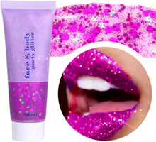 Glitter Gel Sequin Shimmer Body Face Hair Makeup Holographic Powder