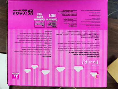 Kinderschminke Set Mädchen Make Up Kit, 57-teilig - Geschenk für Mädchen 4-12 Jahre, Spielzeug Schminkkoffer, Halloween Weihnachts Geburtstag