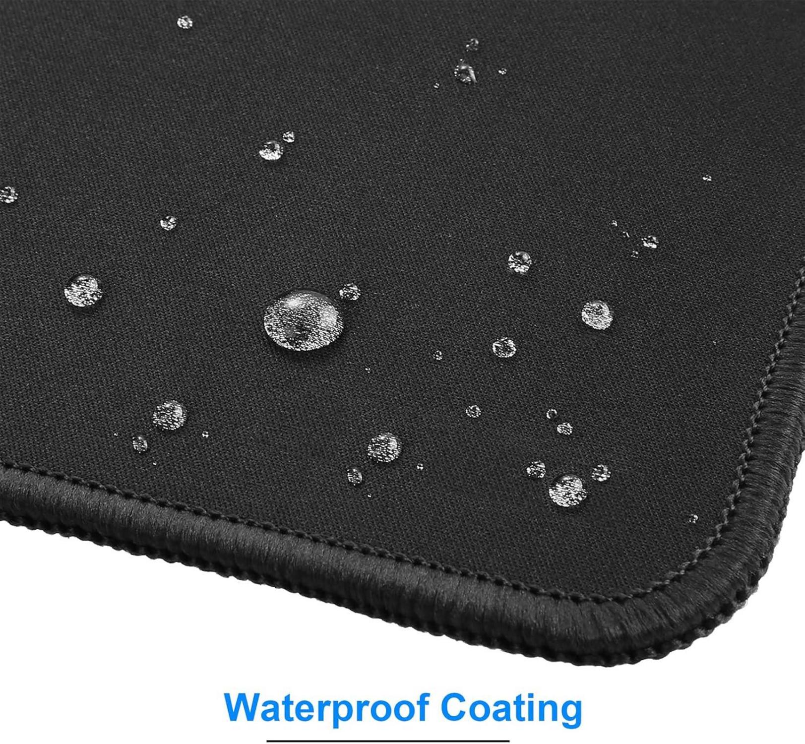 KTRIO Mauspads 275x215mm Mousepads Schwarz 6er Pack