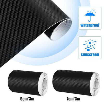 Carbon Folie Einstiegsleisten Schutz Aufkleber 5cm & 7cm Rolle