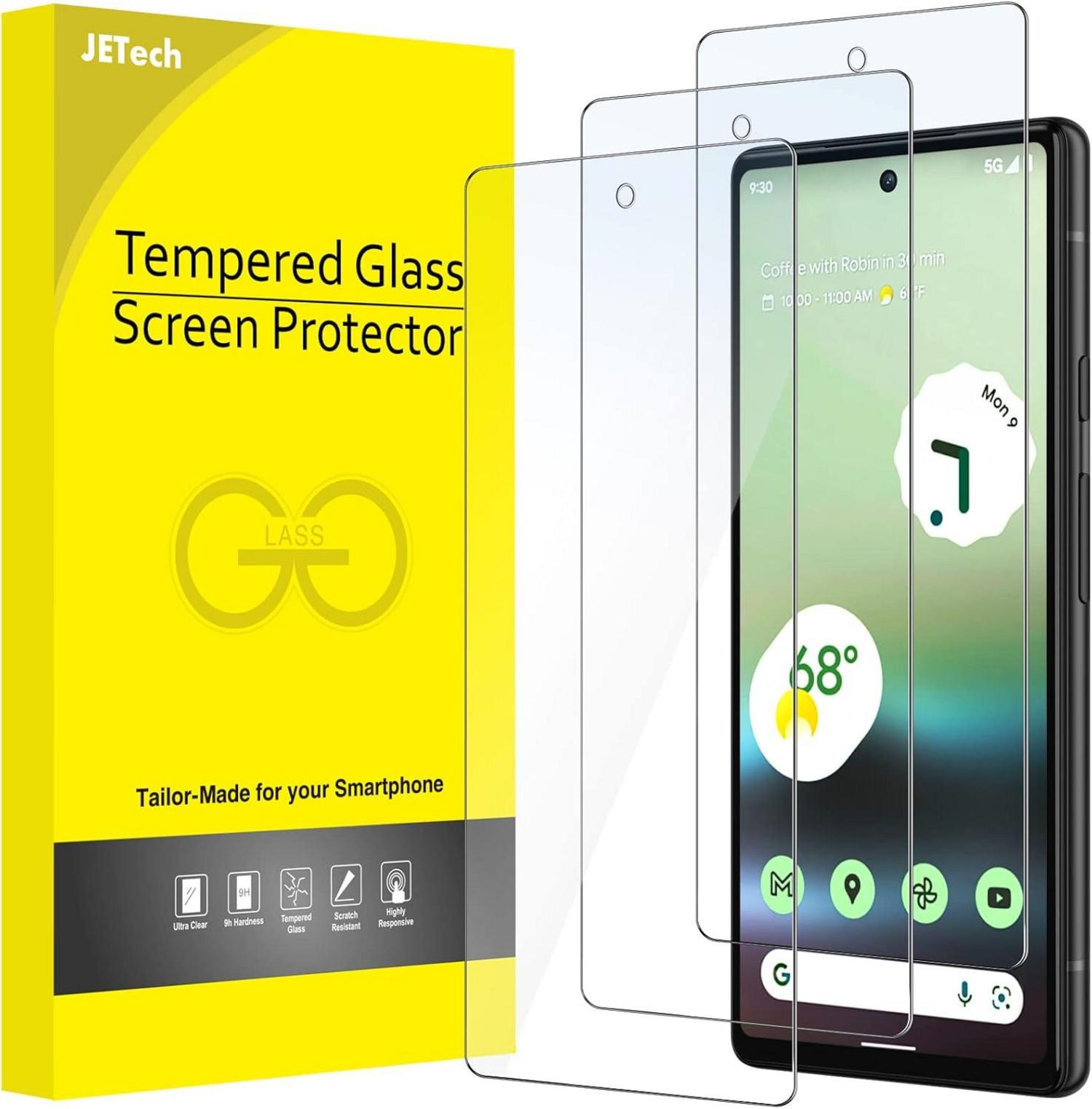 Displayschutz Google Pixel 6a 6,1 Zoll Panzer Glas 9H HD 3er Pack
