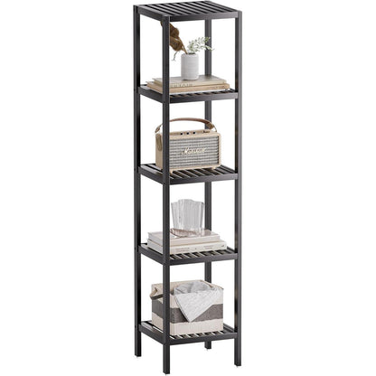 Bambus Badezimmer Regal 5 Ebenen Organizer multifunktional