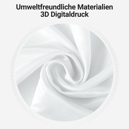 Duschvorhang Blumen Blätter Antischimmel Wasserdicht 240x200cm