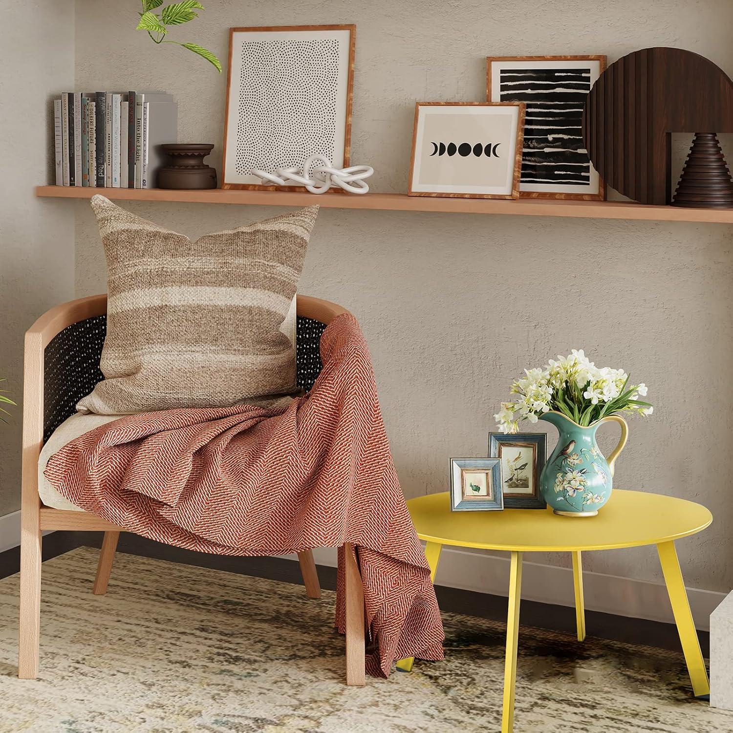 Outdoor Beistelltisch Balkontisch | Einfacher Aufbau | Wohnzimmer Büro
