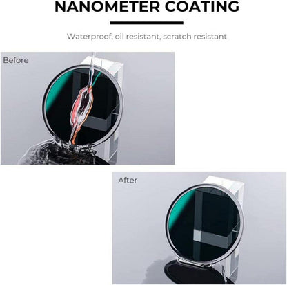 K&F Concept Nano-X Serie ND64 Filter 67mm Slim Fester Graufilter