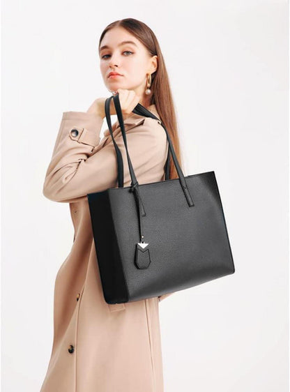 Damen Handtasche Groß Shopper Mode Schule Arbeit Freizeit Henkeltasche