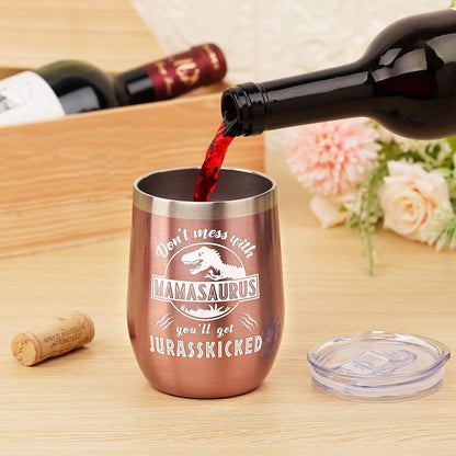 Mamasaurus Kaffeebecher to go 350ml Mutter Weihnachtsgeschenk
