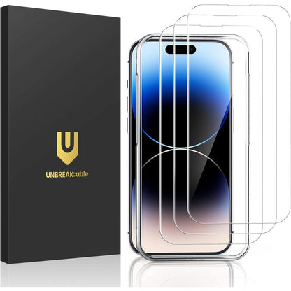 Panzer Schutz Glas iPhone 14 Pro 9H Härte 2.5D