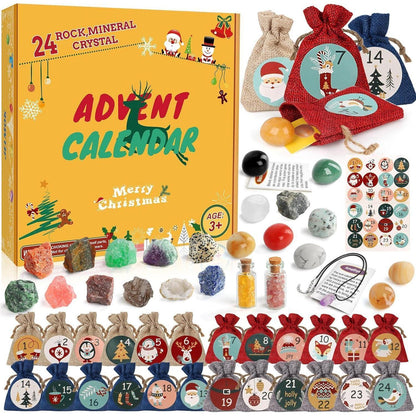 Adventskalender 2026 Kristalle Kinder 24 Tage Weihnachten