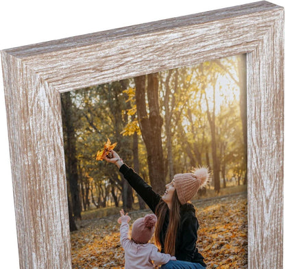 12er Set Bilderrahmen 13x18 cm Beige Plexiglas Natur