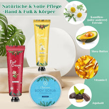 Handcreme Geschenkset 10 Pack Mini Cremes Fußcreme Geschenk