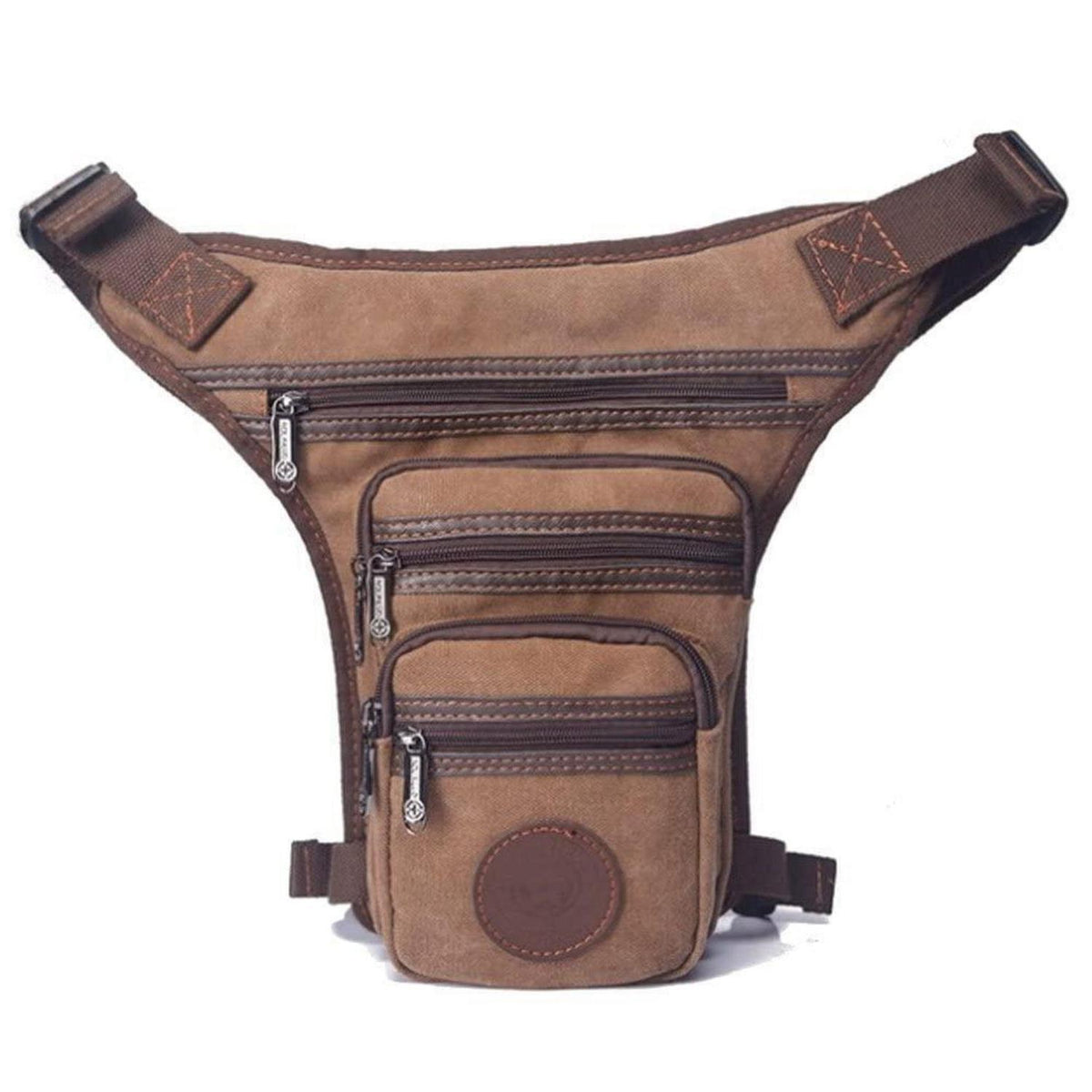 Motorrad Beintasche – Hüfttasche für Herren & Damen – Khaki
