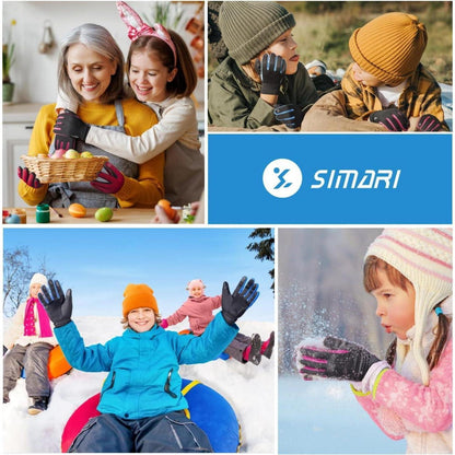 Kinder Thermo Winterhandschuhe Wasserdicht für Radfahren & Outdoor