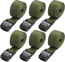 Spanngurte kurz 1m 6er Pack Verstellbare Zurrgurte mit