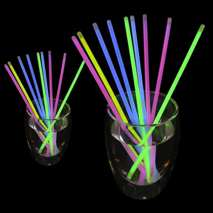 Knicklichter Party Set 241 Stück mit Zubehör - Glow Sticks Brillen Ohrringe