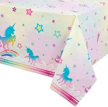 Einhorn Party Tischdecke 137 x 274cm Kunststoff Mädchen Geburtstag