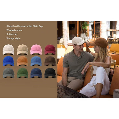 Unisex Baseball Cap Verstellbar – Olivegrün – Sport & Freizeit